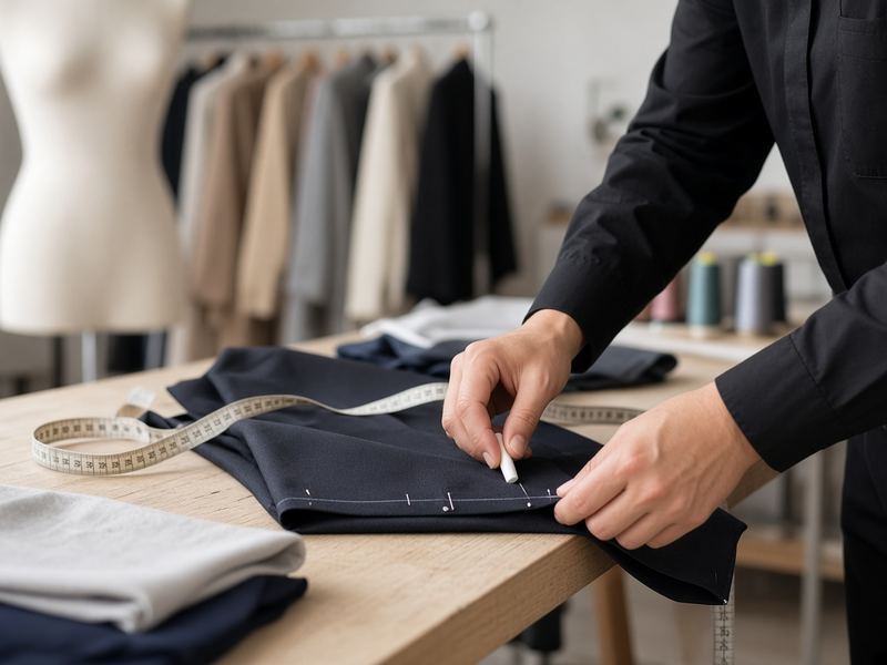 Hem adjustments at Studio Facilaccon